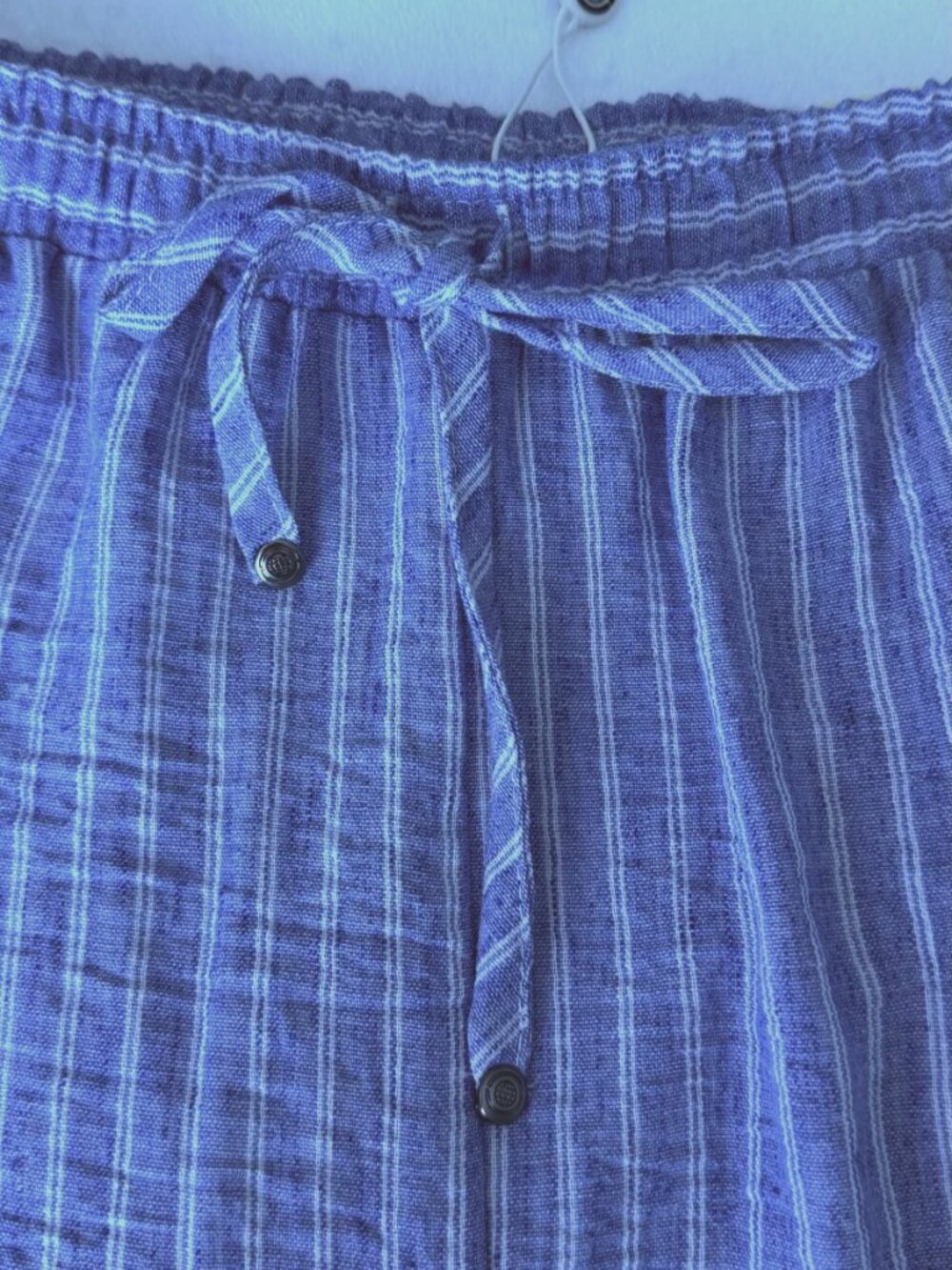 Max Studio London Women's 2 Pc Set Knit Polo Top Striped Wide Leg Pants XS NWT - Picture 9 of 16